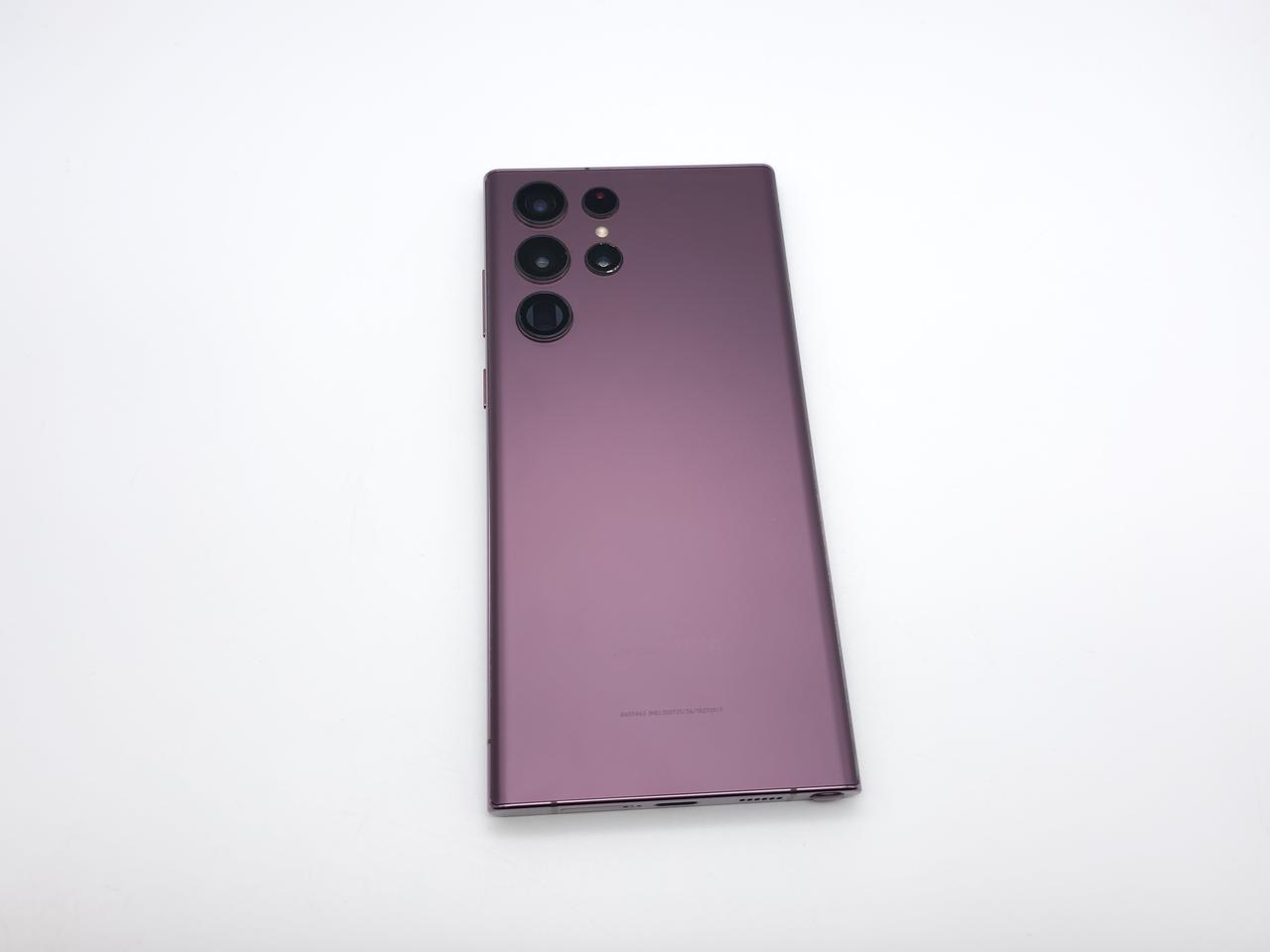 #중고폰 갤럭시S22울트라 256기가 버건디 (무잔상) / 1216
