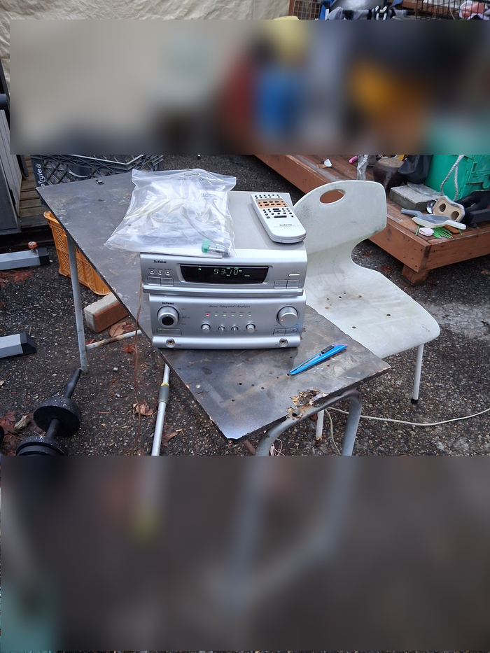 미사용 태광 중미니 튜너/앰프 세트