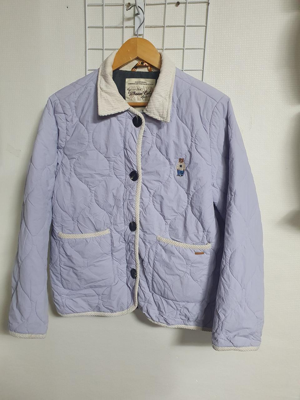 후아유 여성 코듀로이 퀄팅 자켓 M