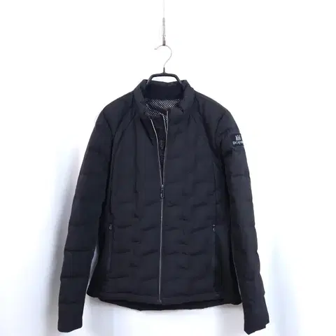 쟝미쉘바스키아 블랙 여성 구스패딩 점퍼