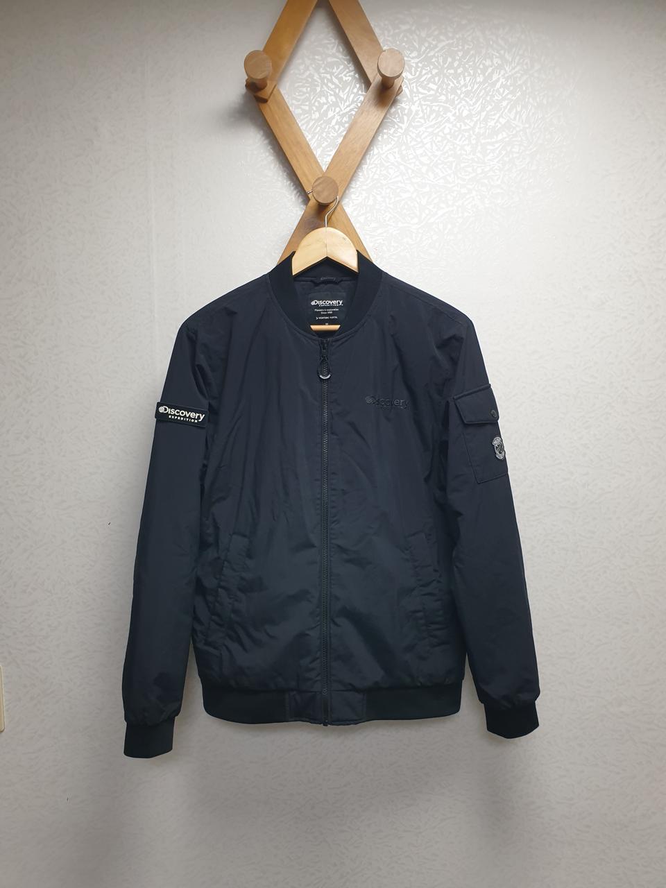 [남95] 디스커버리 블랙 봄버 자켓
