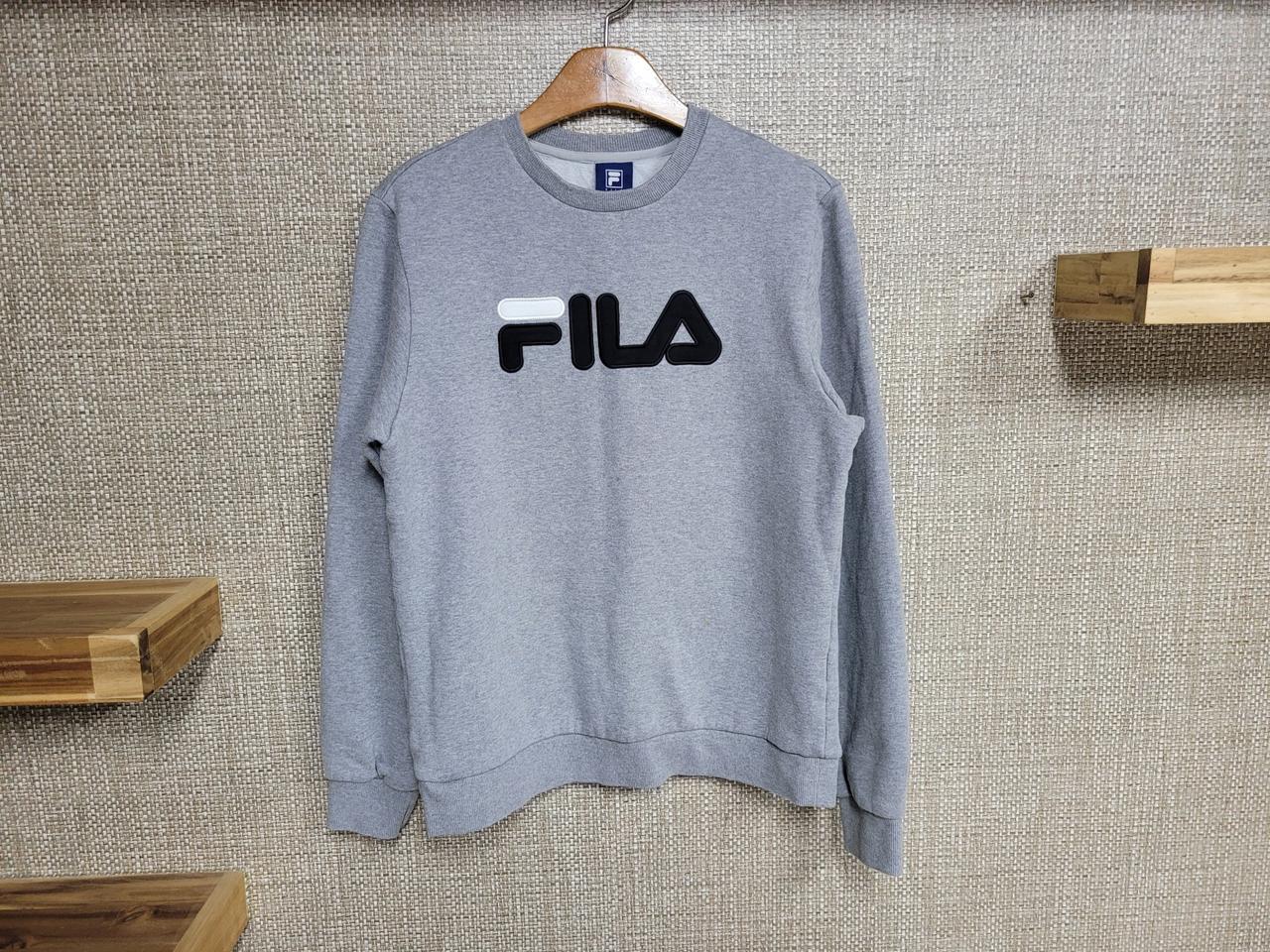 95사이즈 휠라 기모 맨투맨