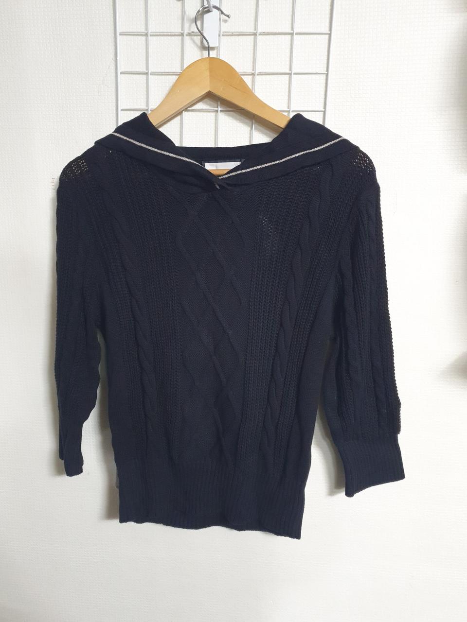 칼라거펠트 니트 66 새거