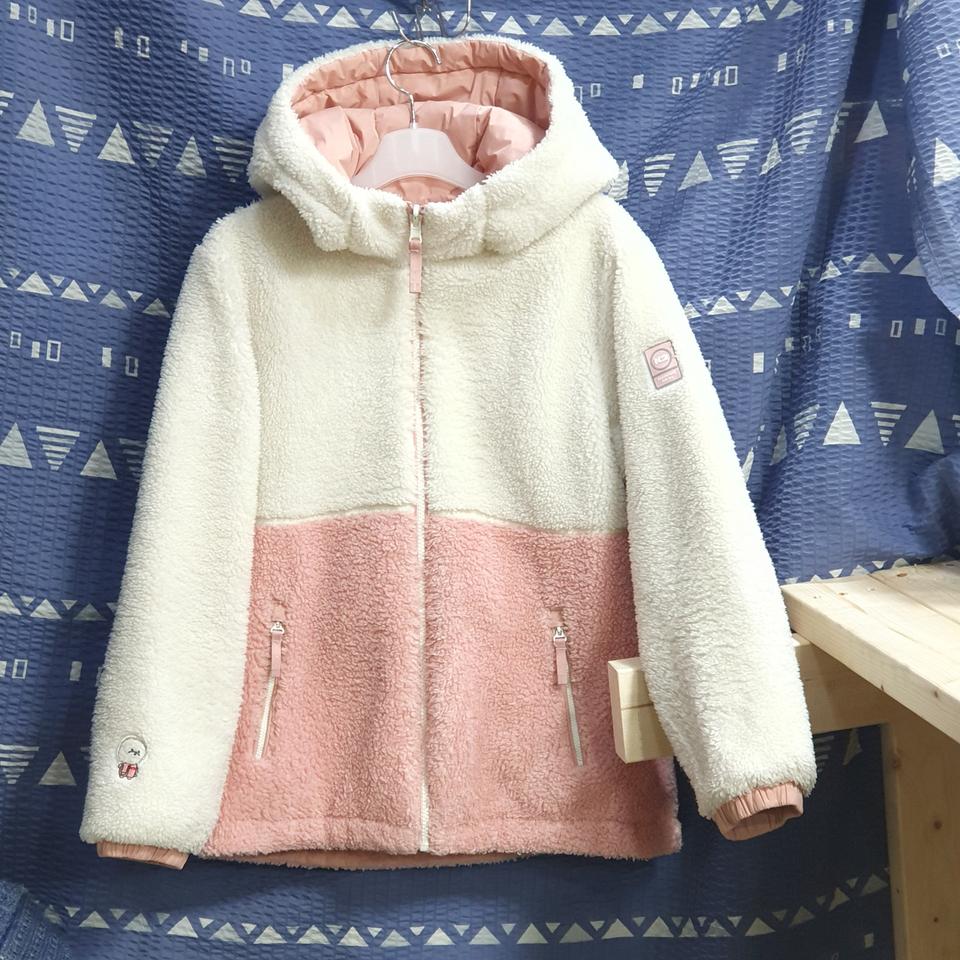 K2. 키즈(150)  ( 후리스+ 다운충전재)  후드 패딩