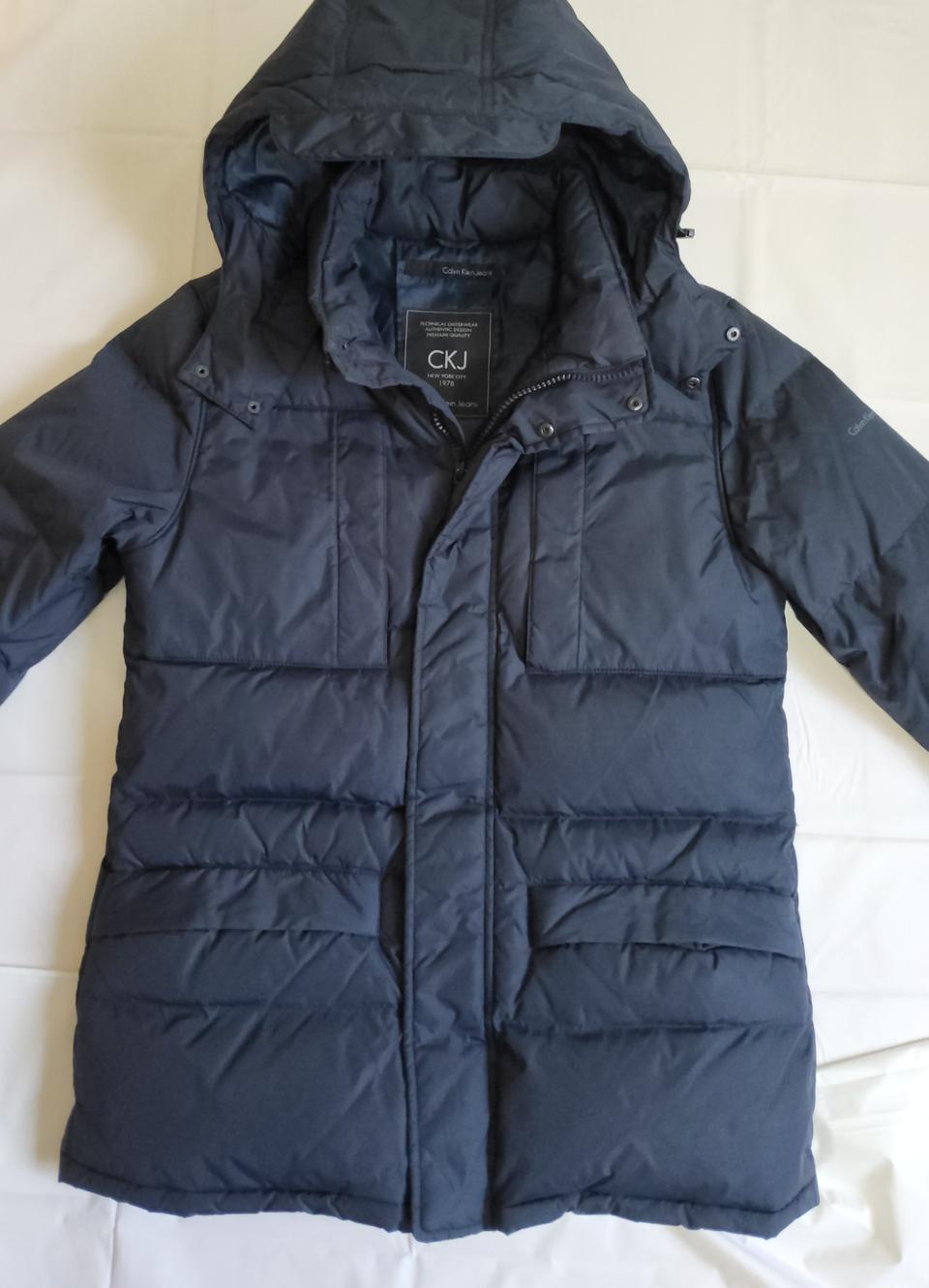CKJ 캘빈클레인진스 남성 덕패딩 L 네이비