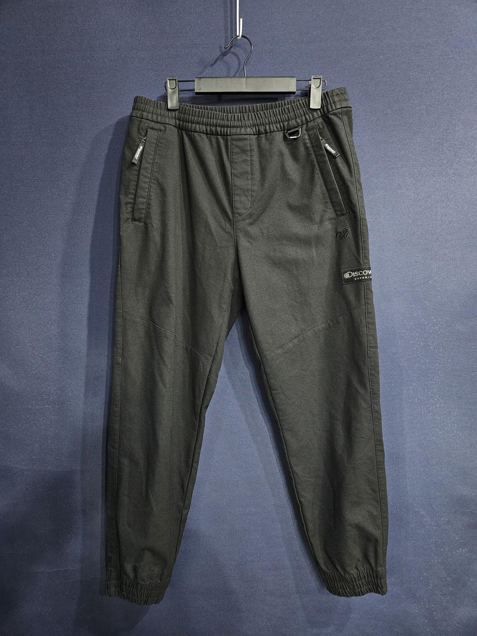 디스커버리 블랙컬러 남성 허리 32~34 밴드 조거팬츠