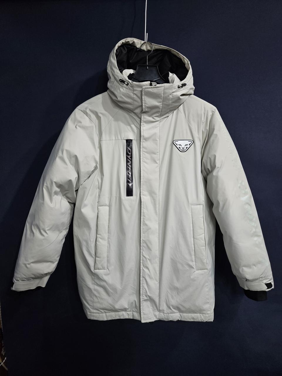 다이나핏 아이보리컬러 남성 100 덕다운 하프패딩