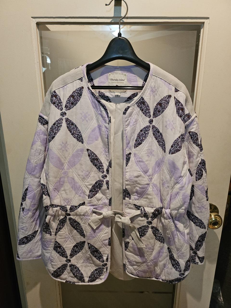 썰스데이아일랜드 퀼팅 패딩 자켓 55