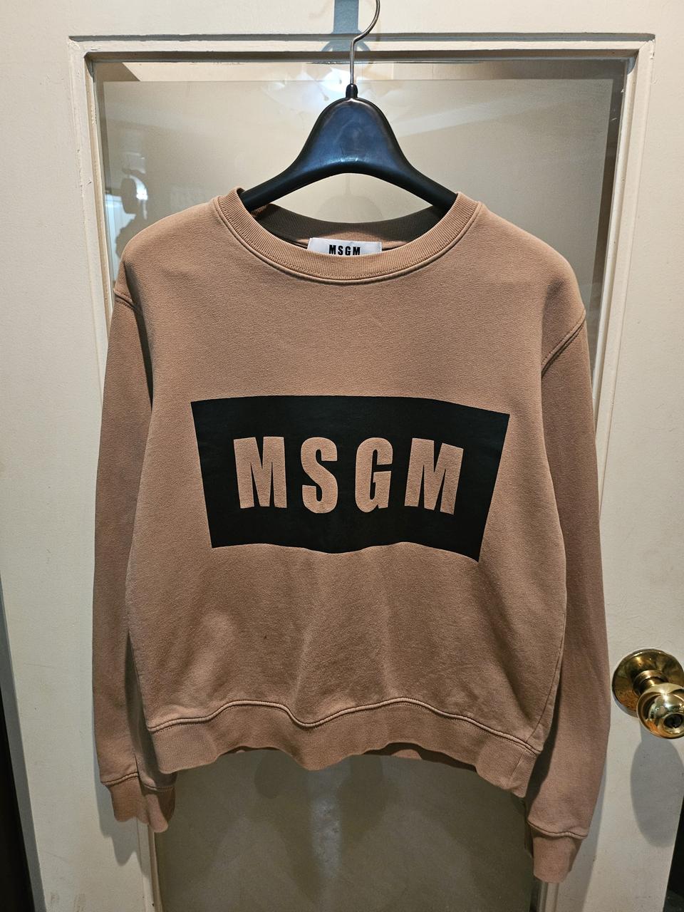 MSGM 기모 맨투맨 M