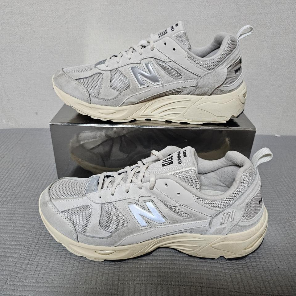 275) 뉴발란스 클래식 878 그레이 운동화(중고)