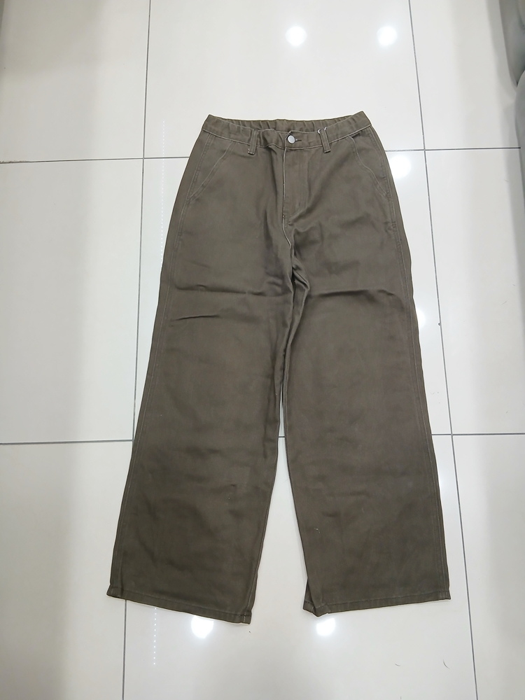 L사이즈 약30 허리약간밴딩 와이드 루즈핏 통이넓은바지 중고