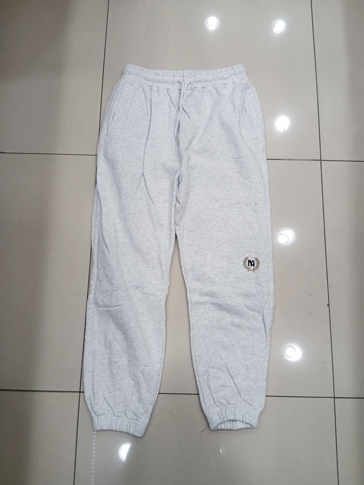 EBBETSFIELD M 95 흐린회색 허리밑단밴딩 츄리닝바지 중고 