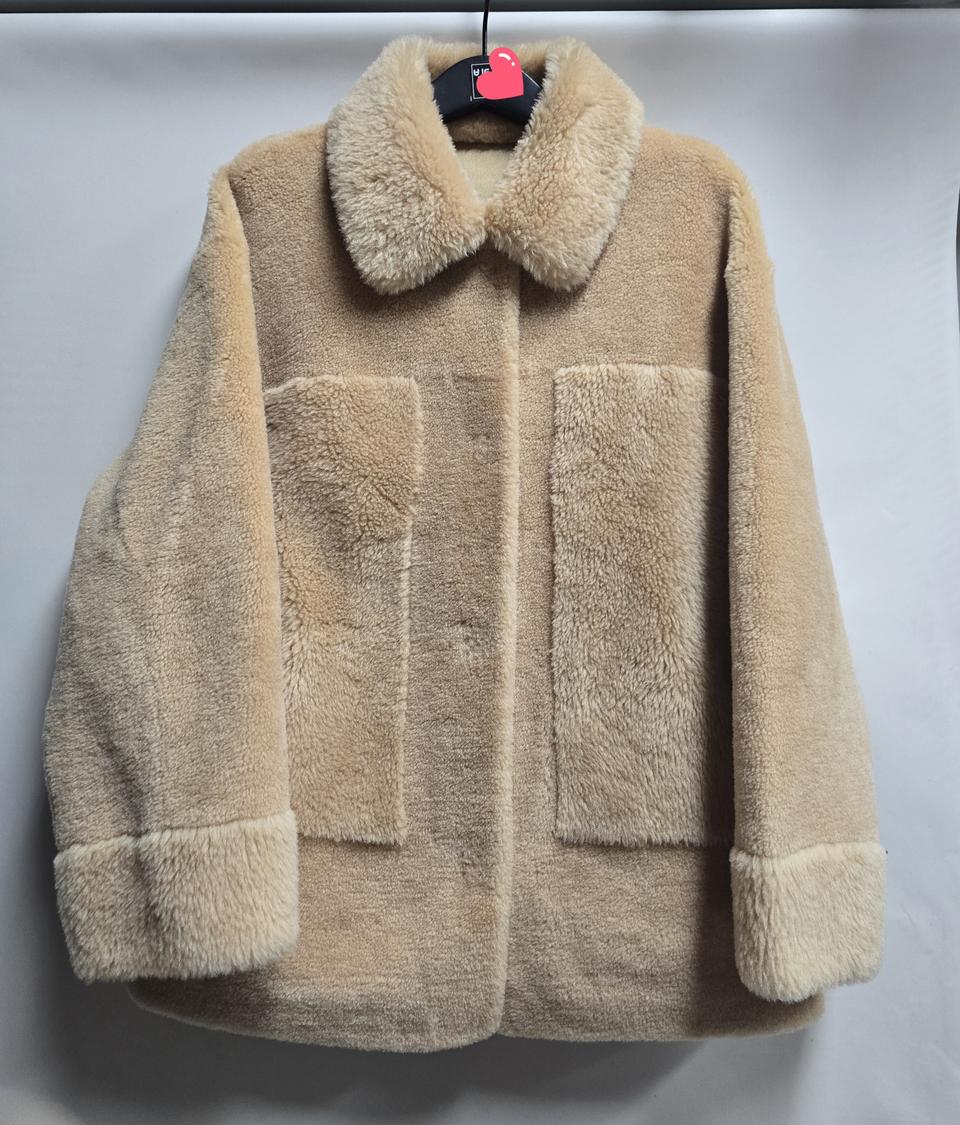 유로모피 양모 100프로 자켓 55(여유핏)