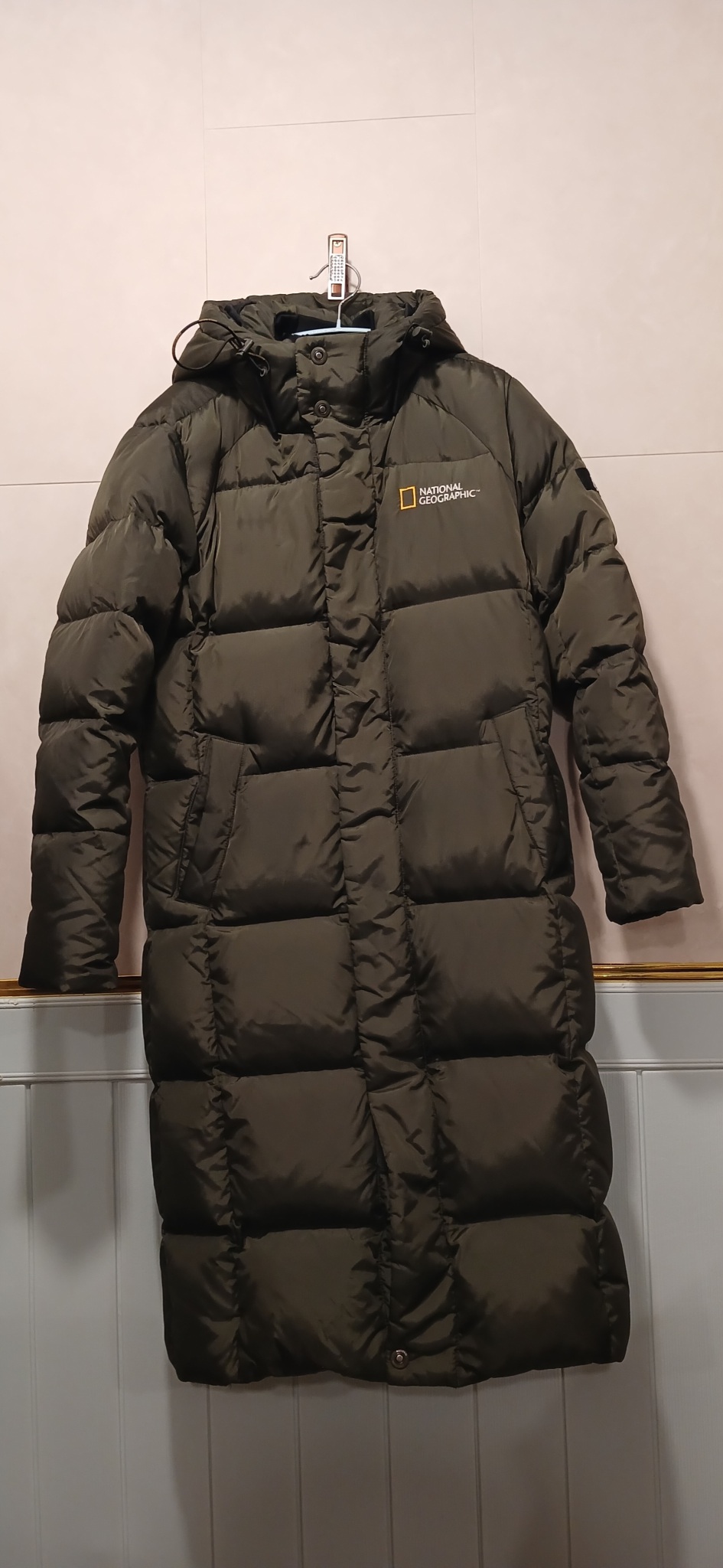 내셔널지오그래픽 정품 여성 롱패딩 90 (S) 사이즈