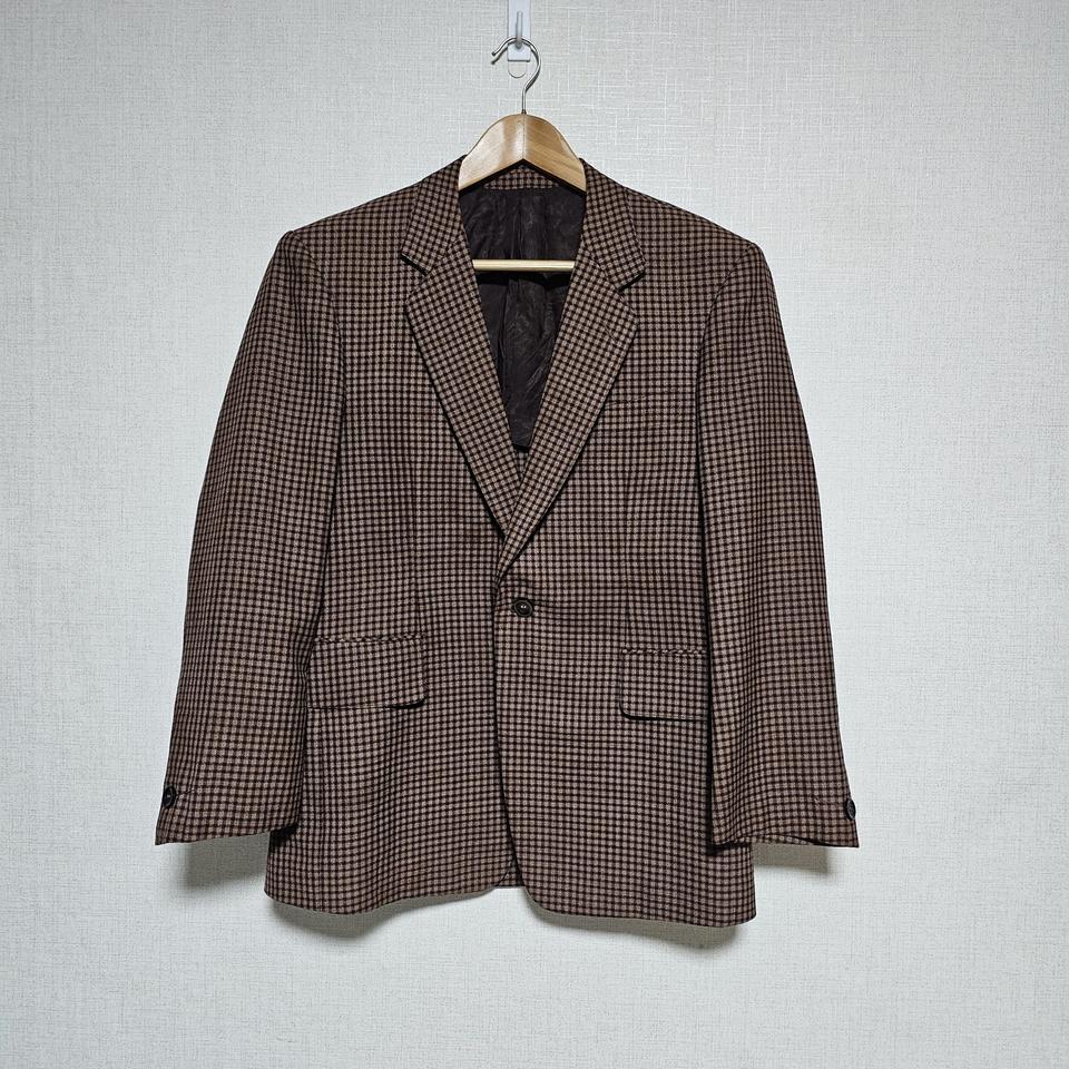 70s 국산 테이러 체크블레이져(170이하 97사이즈)