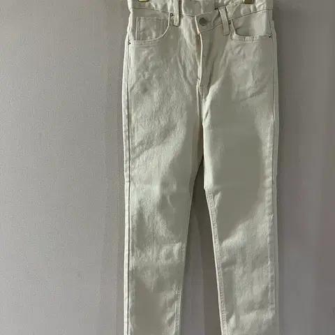 아이보리사선스판팬츠(S)