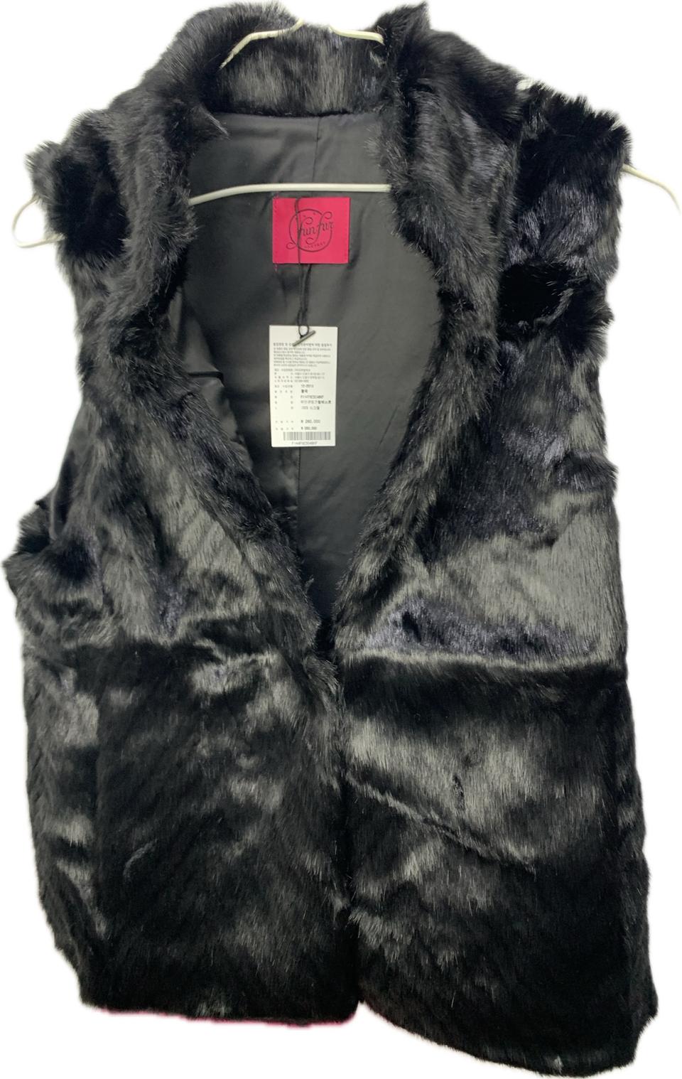 Fun Fur (인조 퍼)여성 조끼