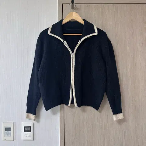 투웨이니트집업 다크네이비