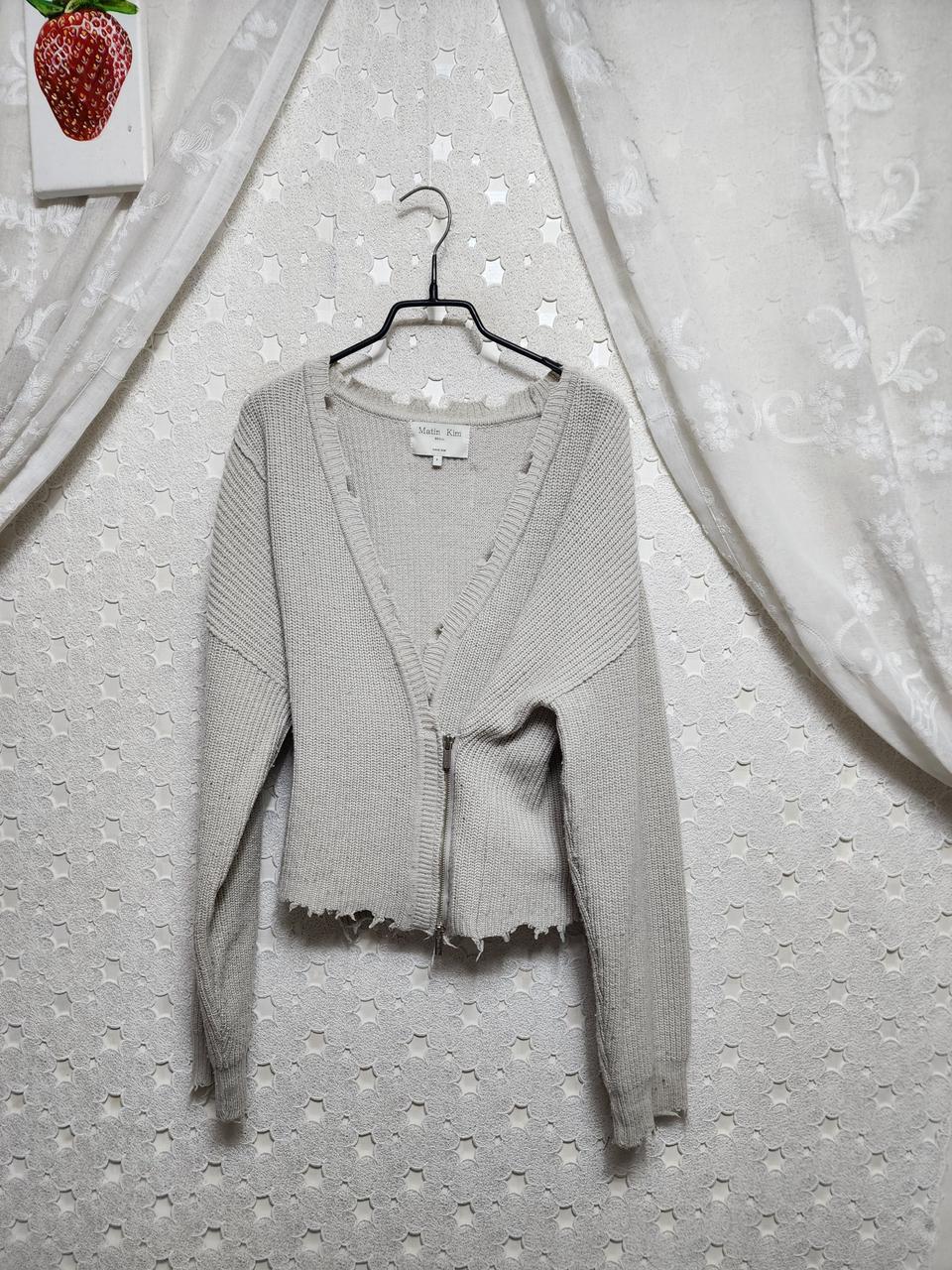 마뗑킴 니트 집업 여성55~66