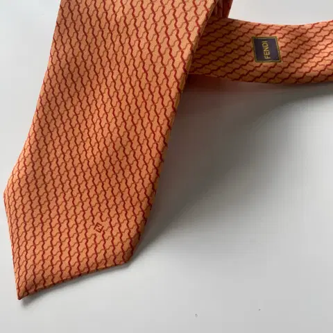 새상품급 펜디(FENDI) 심플로고 명품 정품 넥타이