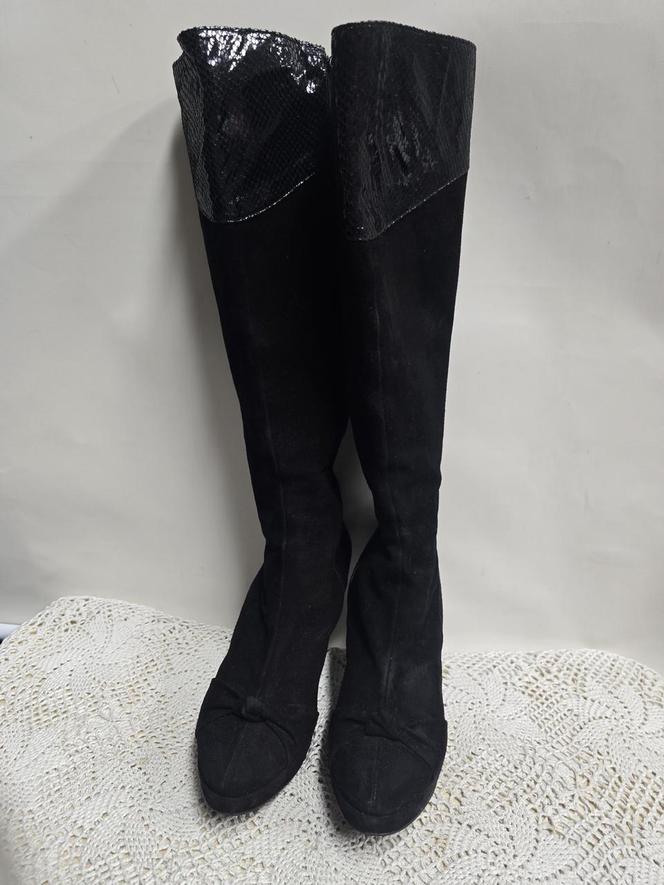 LINE 쎄무 롱 부츠 240