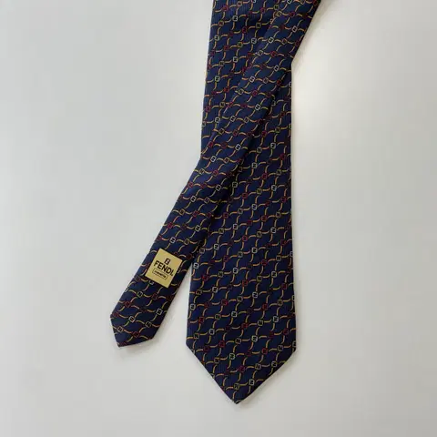 펜디 (FENDI) FF 모노그램 정품 명품 넥타이