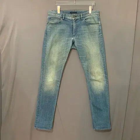 31인치 THEORY 띠어리 슬림핏 스판 라피진 청바지