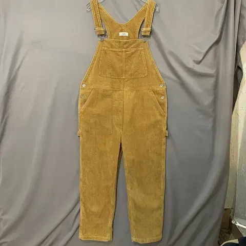 스튜디오톰보이 코듀로이 골덴 오버롤 멜빵바지