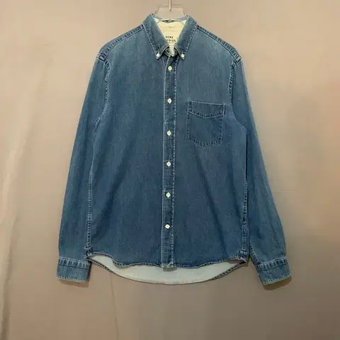 46 아크네스튜디오 이셔우드 덴 워싱 데님셔츠 청남방