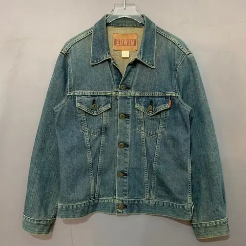 M EDWIN 에드윈 5461 빈티지 데님 트러커 청자켓