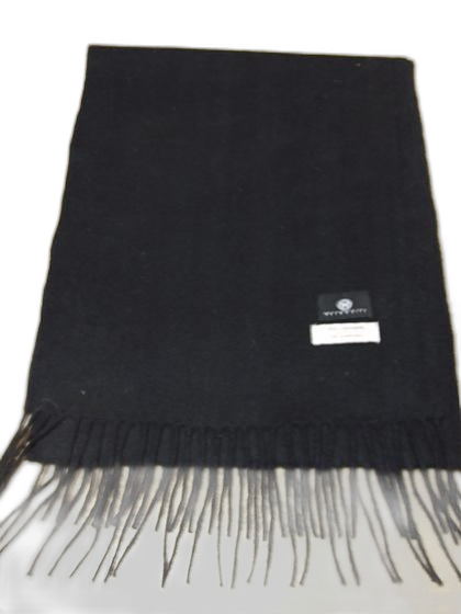 메트로시티 캐시미어 블랙컬러 머플러