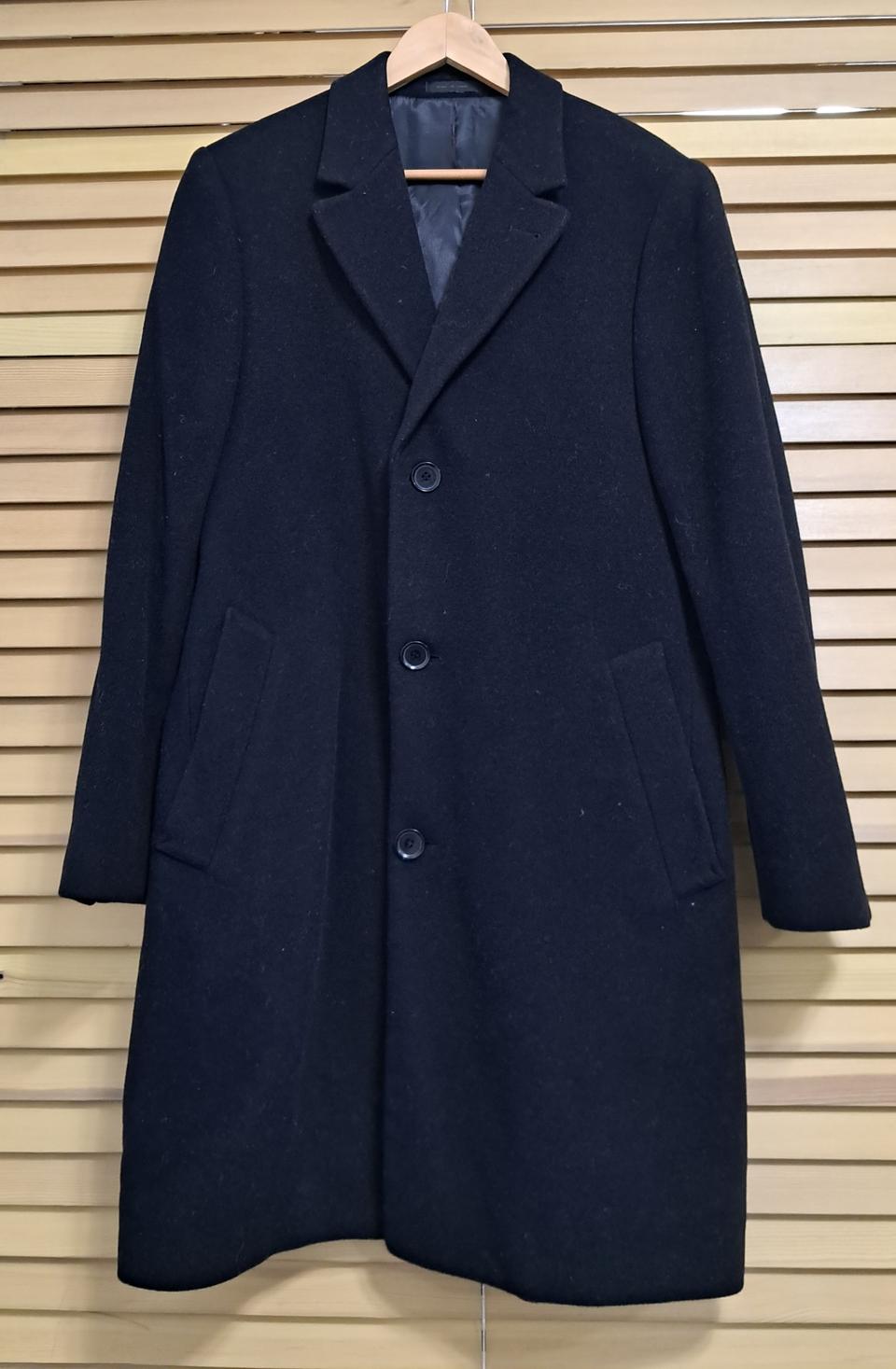 캘빈클라인 남성 울캐시미어코트