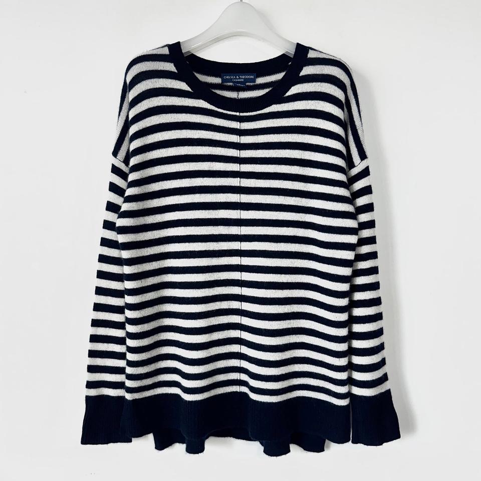 CHELSEA & THEODORE 캐시미어100 니트 탑