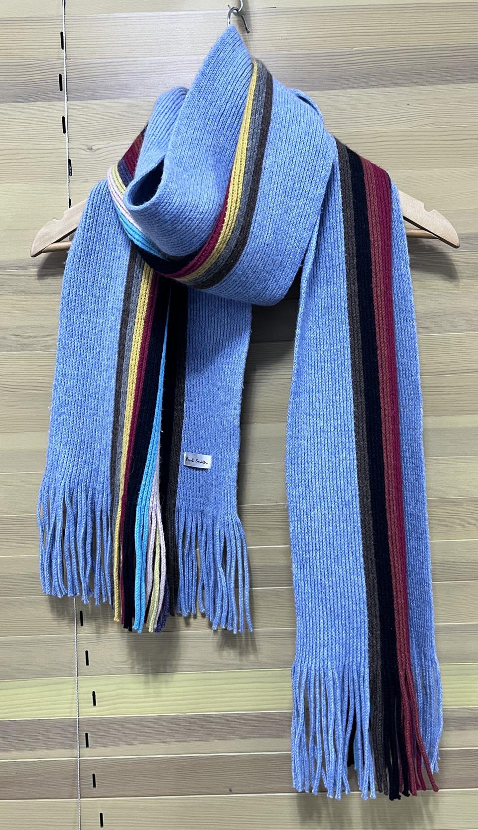 폴스미스 울멀티컬러 머플러