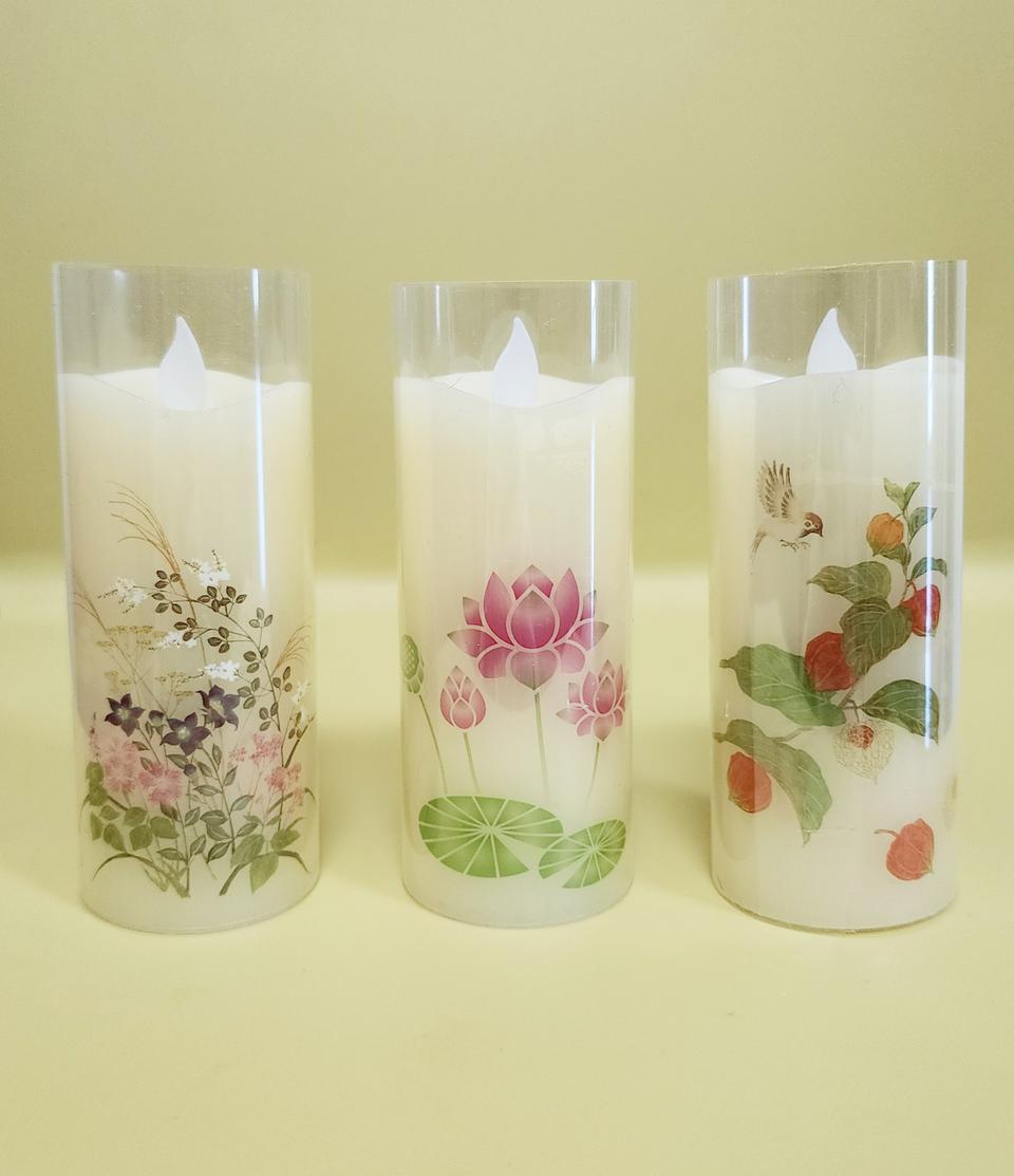 일본 촛불형 LED 라이트 1개