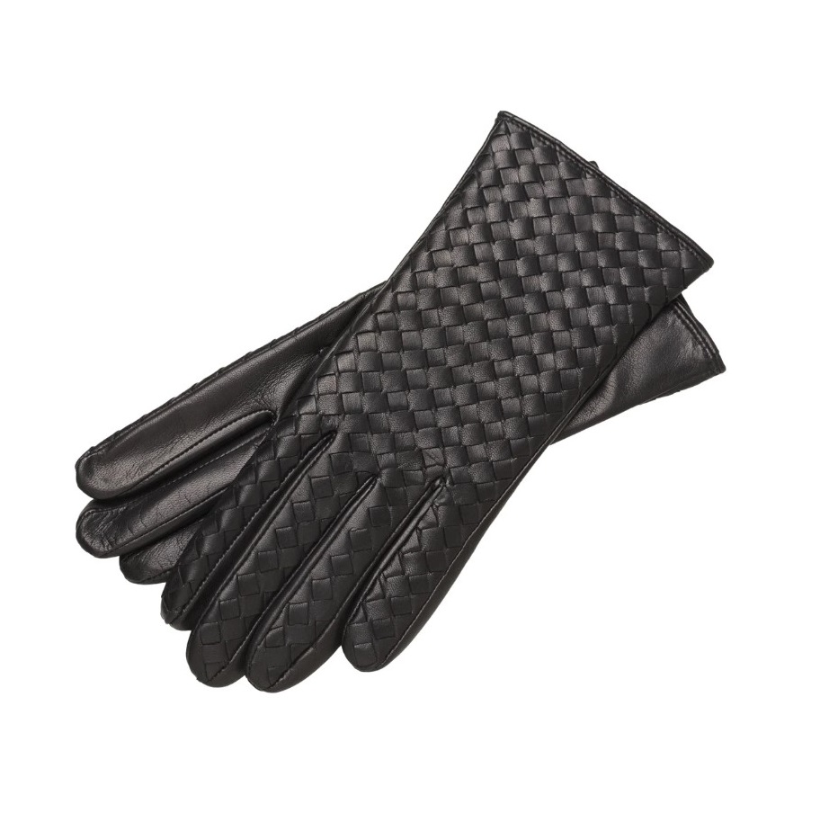 우븐 레더 여성용 장갑 (새상품)