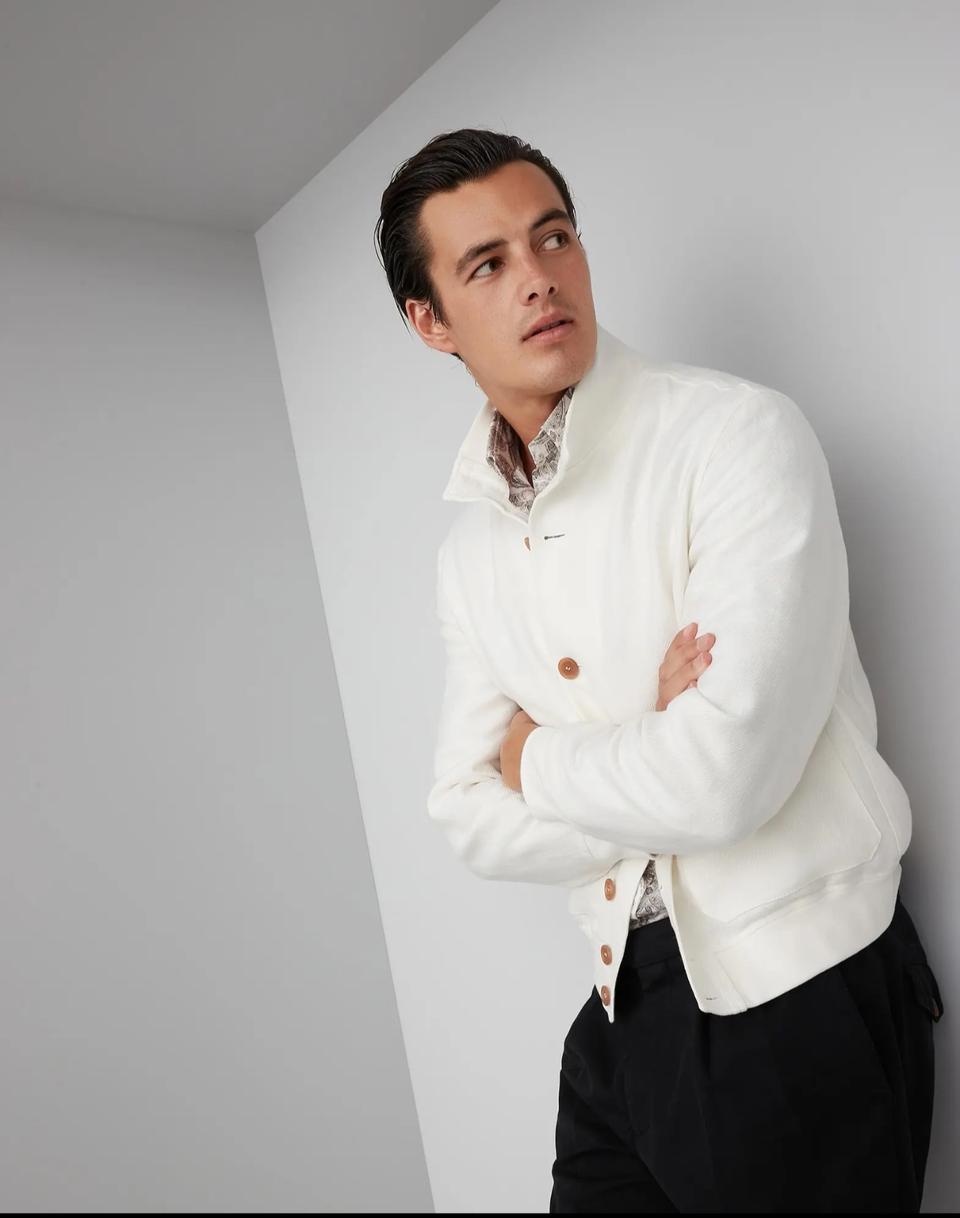 새상품) 브루넬로 쿠치넬리 24 F/w 봄버 자켓