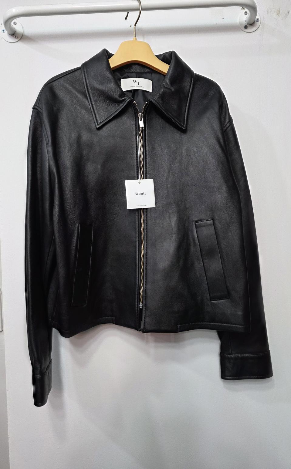 원로그 여성 양가죽 자켓