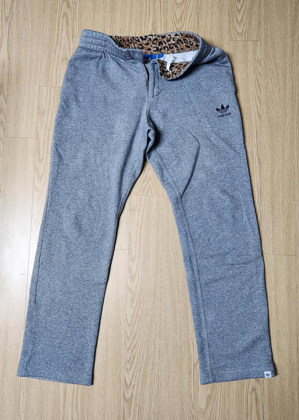 adidas 아디다스 테일러드 기모 트랙팬츠, 스트레이트핏 트레이닝 팬츠