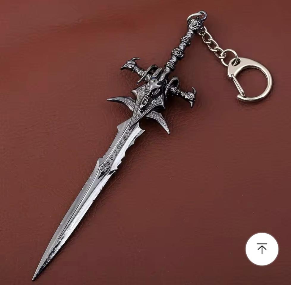 월드 오브 워크래프트 Frostmourne 키링 열쇠 고리