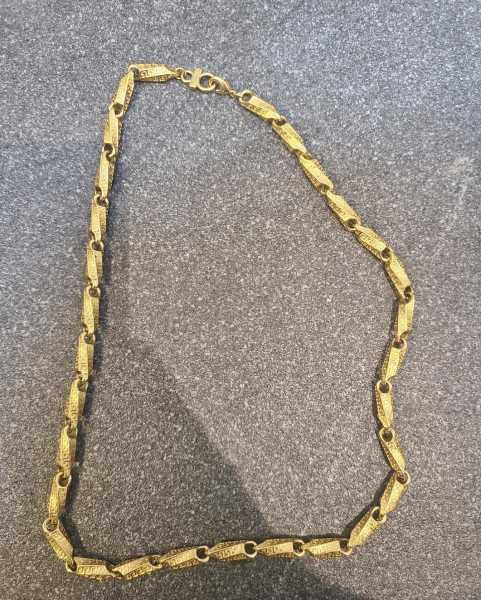 순금 대나무 목걸이 14돈 24K