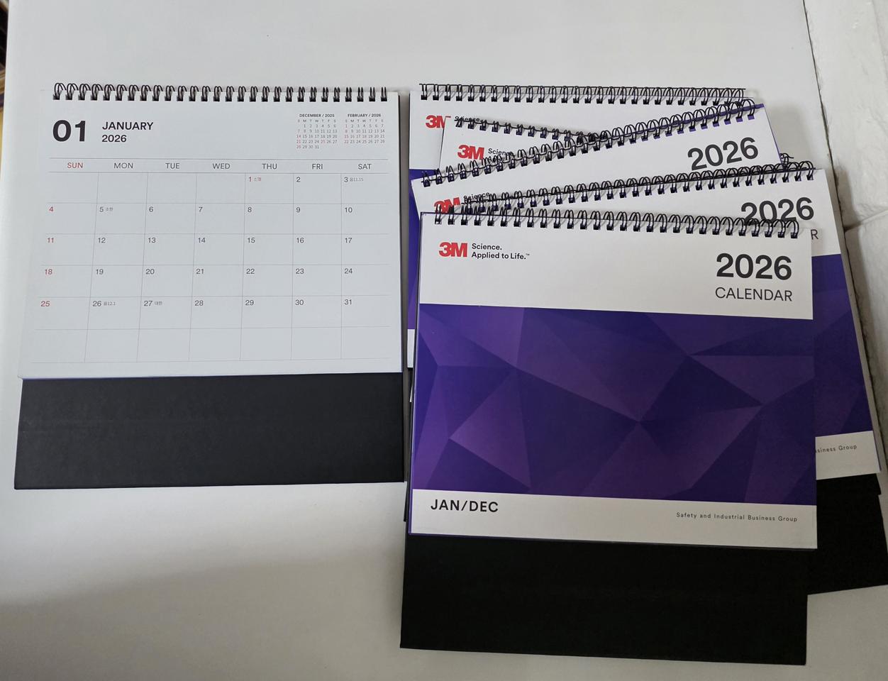 2026년 탁상달력