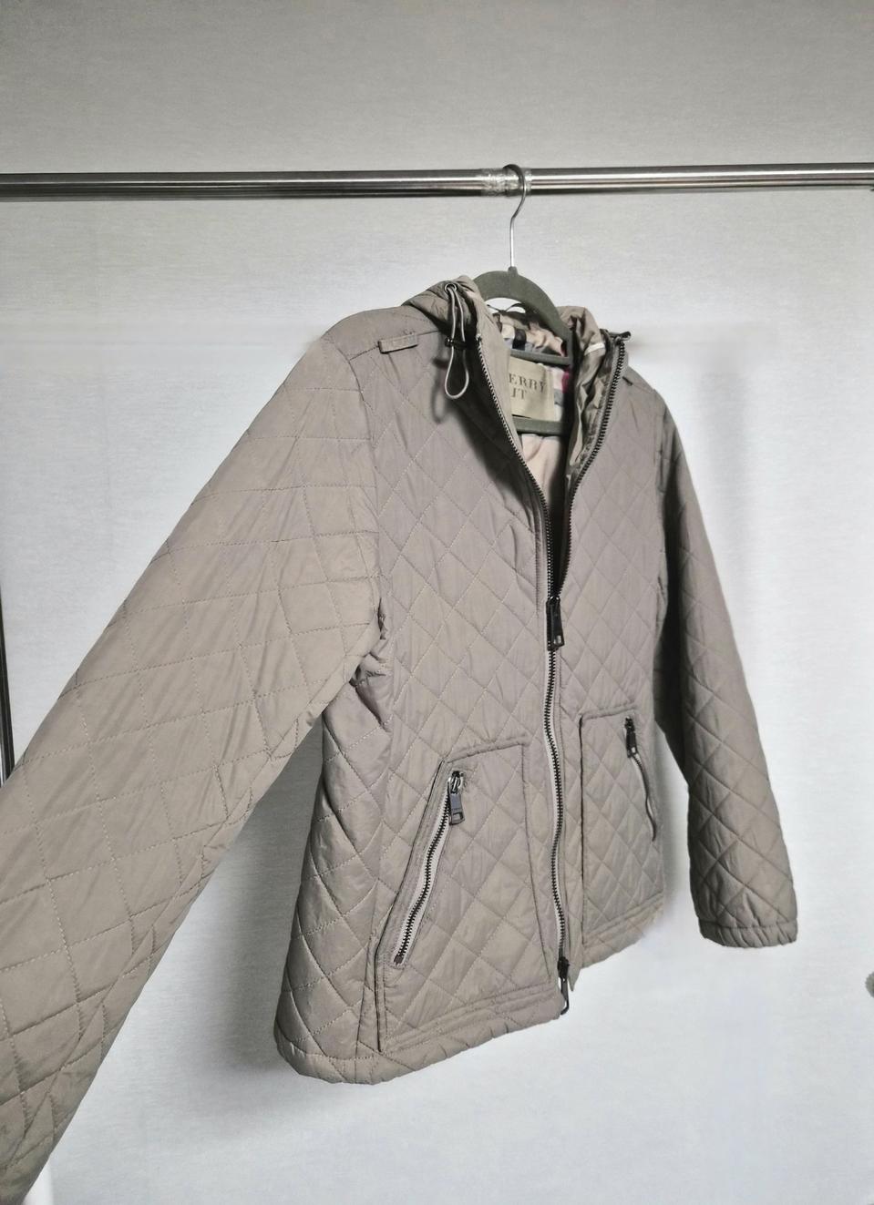 55~66) 수입 브릿 퀼팅 자켓