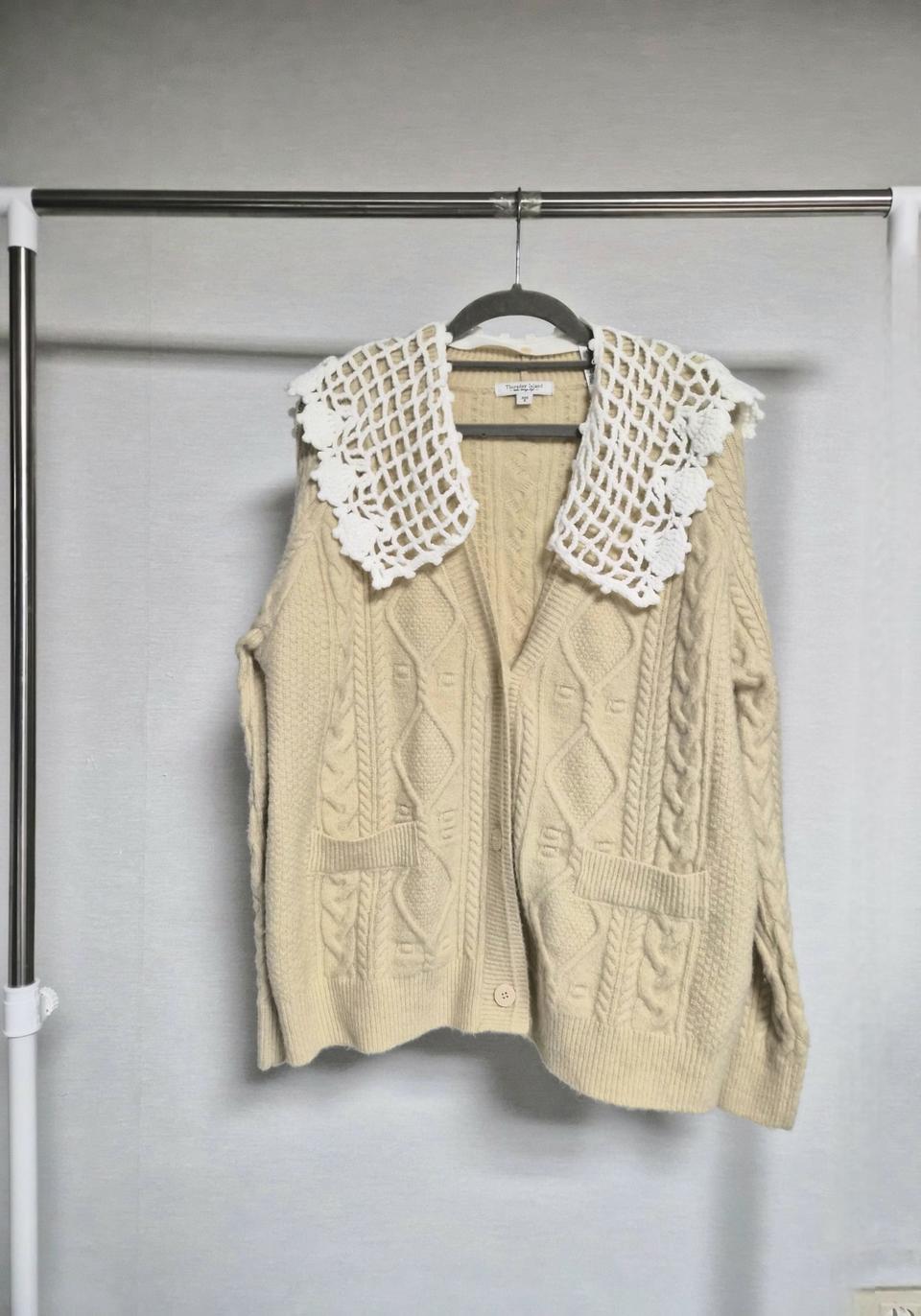 55~77) Thursday Island 레이스카라 가디건