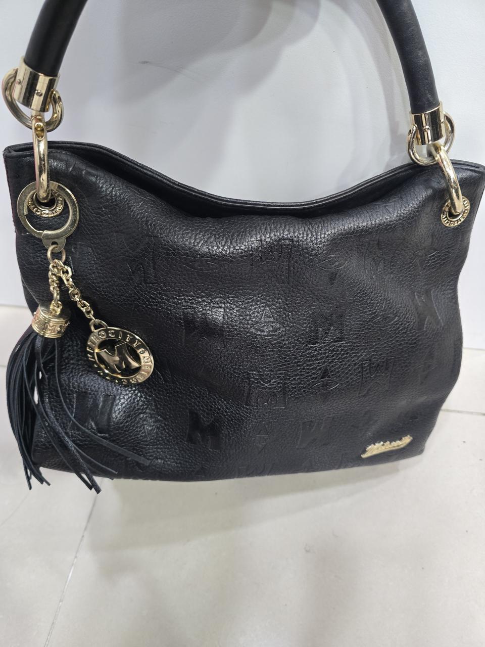 메트로시티 가죽 호보 토트백