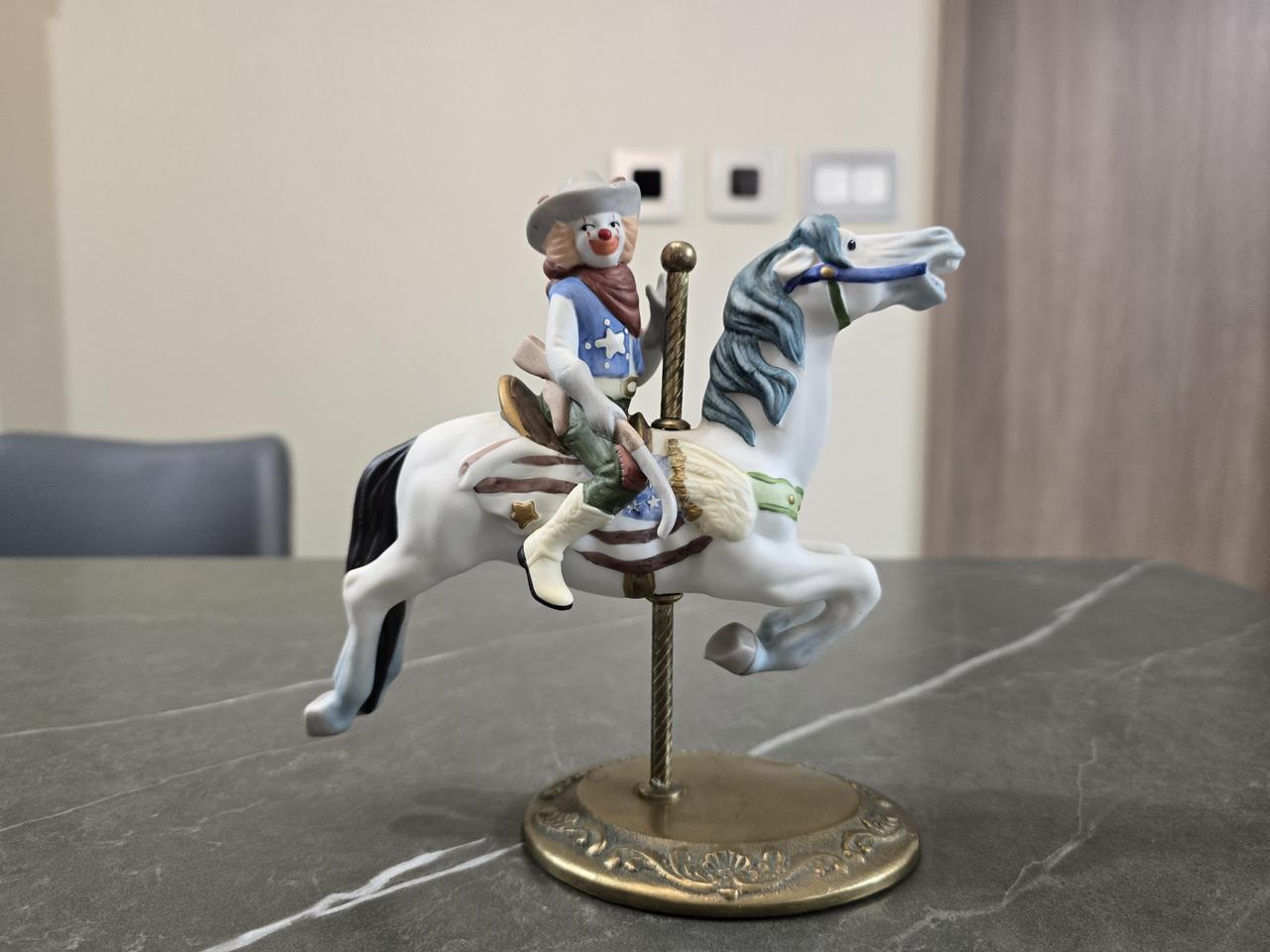 1986 미국 Willitts 회전목마 피겨린