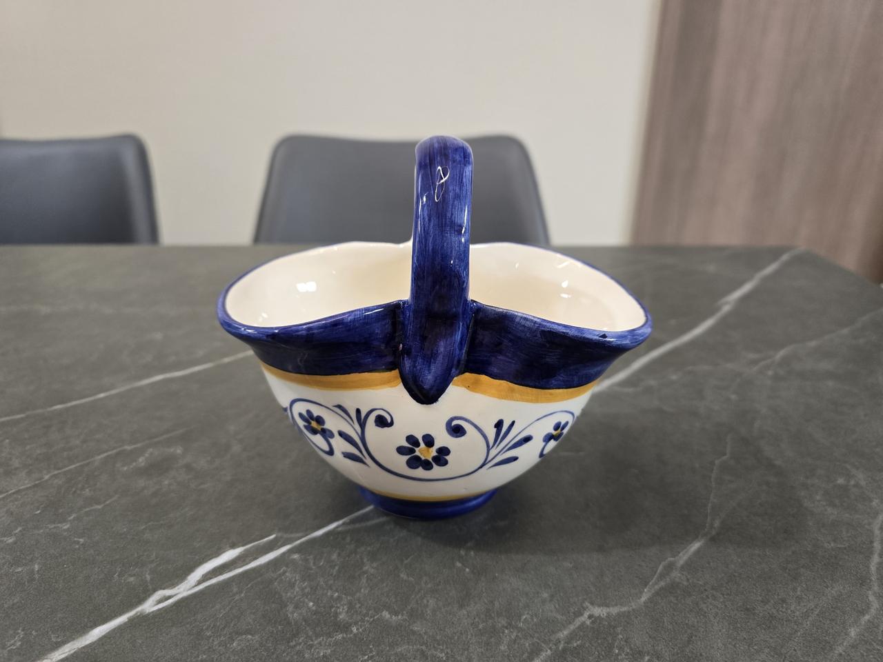 포르투갈 도자기 바스켓