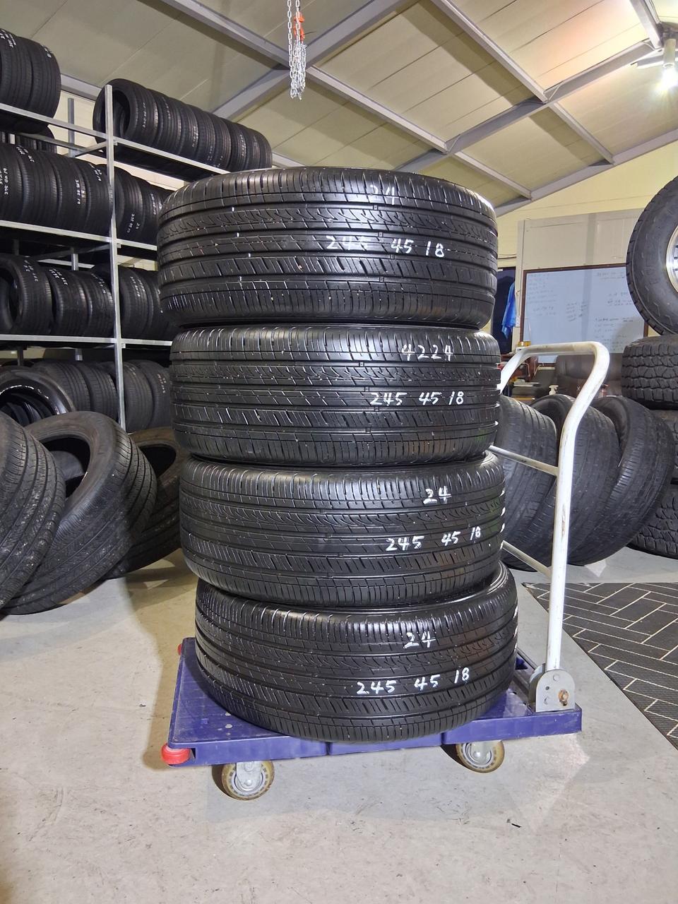 금호24년2454518중고타이어245 45 18 양주동두천의정부포천싼타이