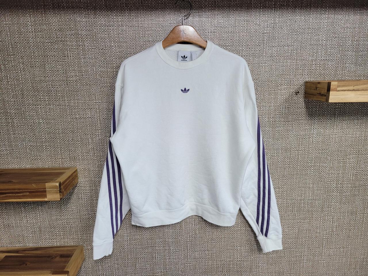 L 100사이즈 아디다스 기모 맨투맨
