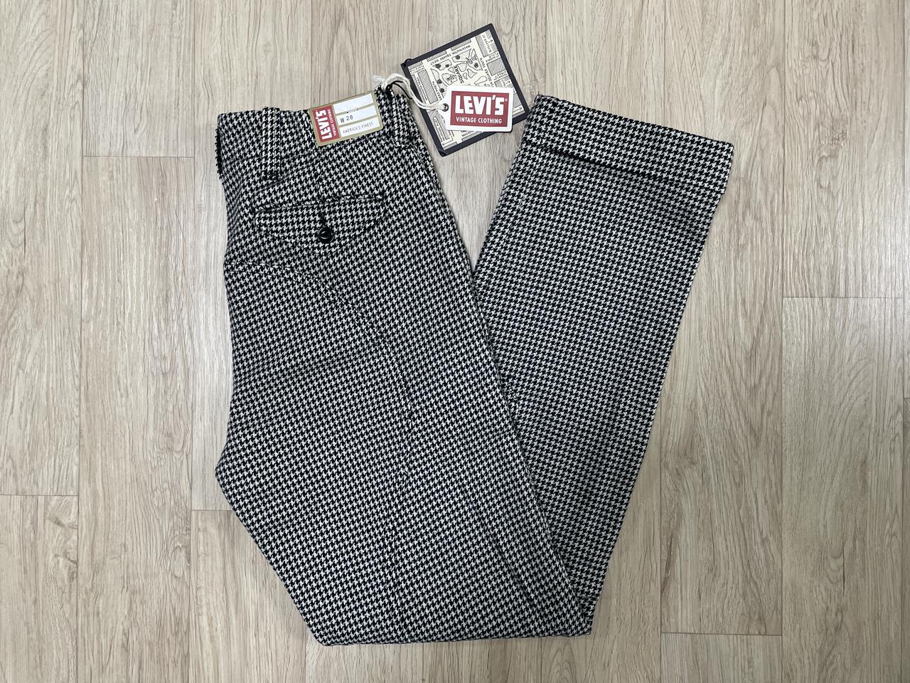 27) 리바이스 LVC 하운드투스 체크 매키노팬츠(새제품)RRL&폴로